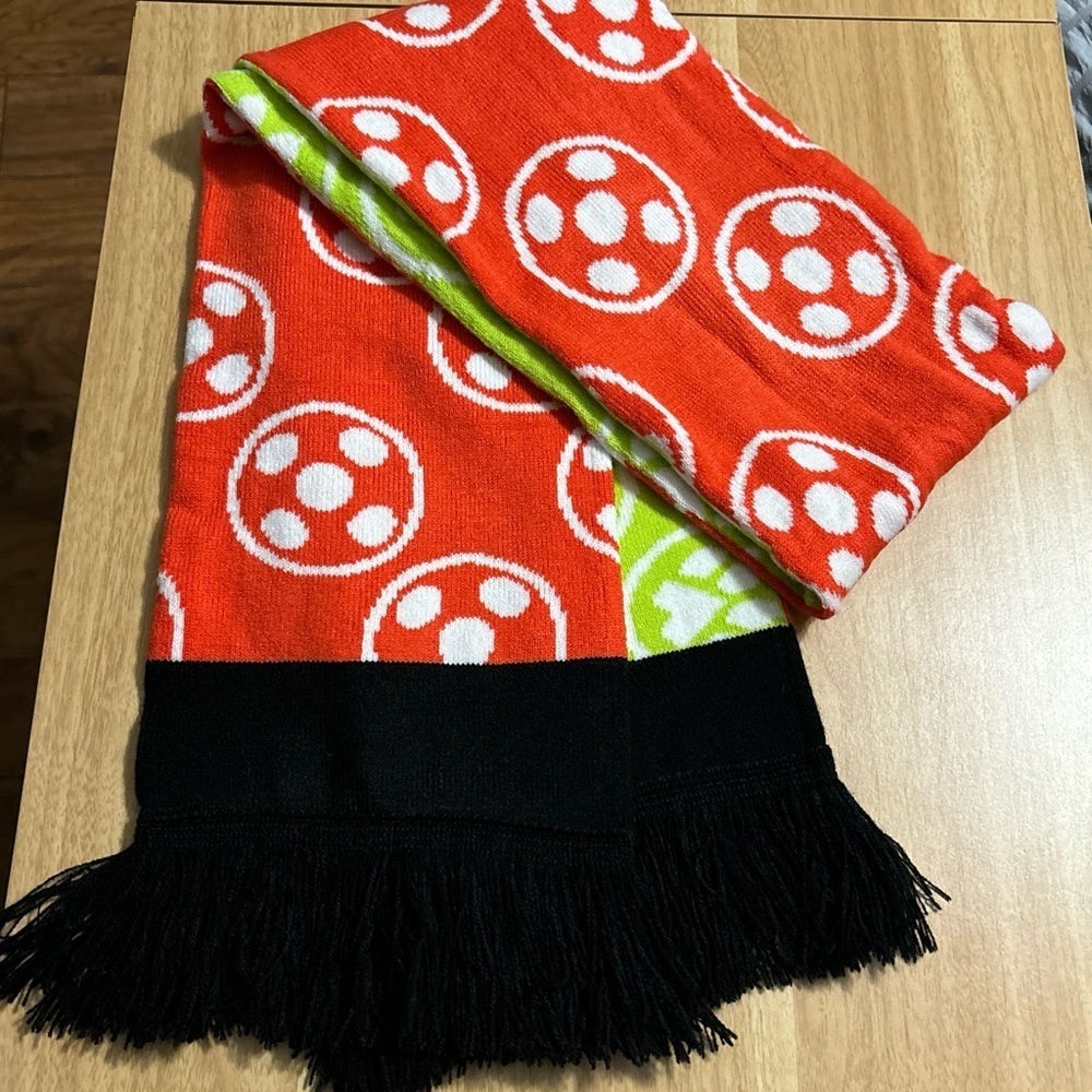Miraculous Ladybug Cat Noir Winter Scarf Double Sided Culturefly NEW - Picture 2 of 4